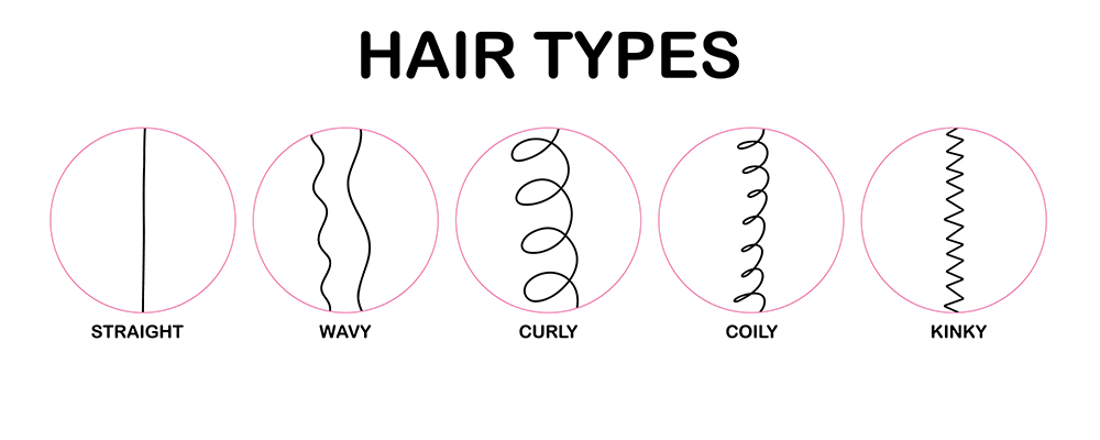 different types of hair