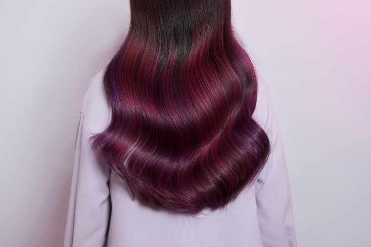 I Dyed My Hair Purple But It Looks Red - How to Fix It