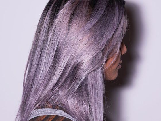 how to fade purple hair to silver naturally no bleach