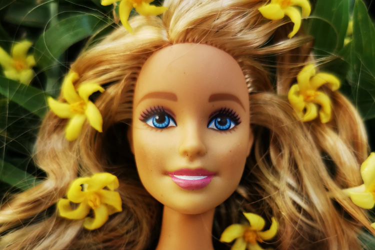 what is barbie hair really made of
