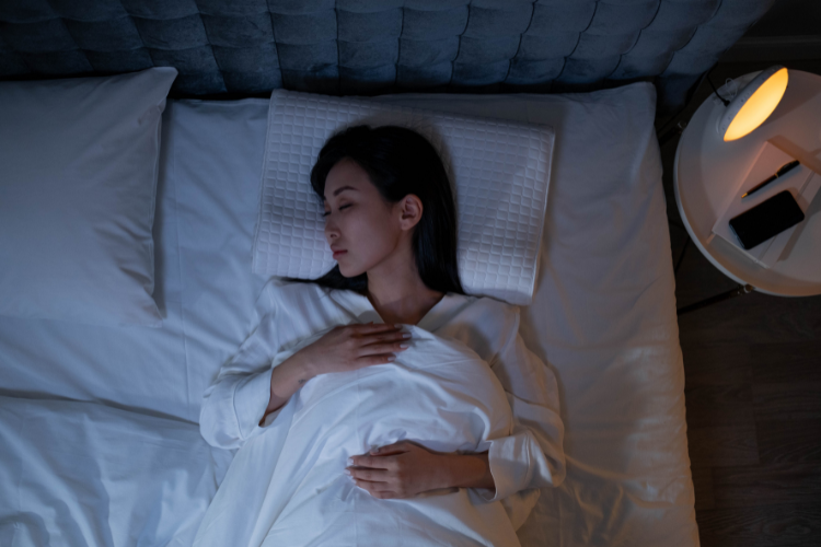 sleeping causes friction and disturbs nape hair